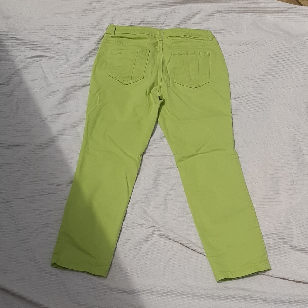 Christopher&Banks๐Green Jeans Y2K Size 6 - Picture 2 of 6